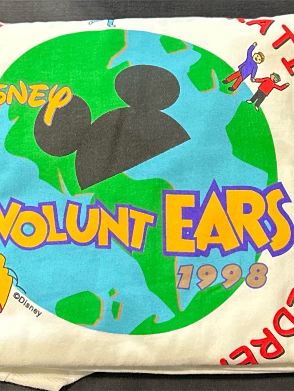 Disney 1998 Volunteer Ears t shirt